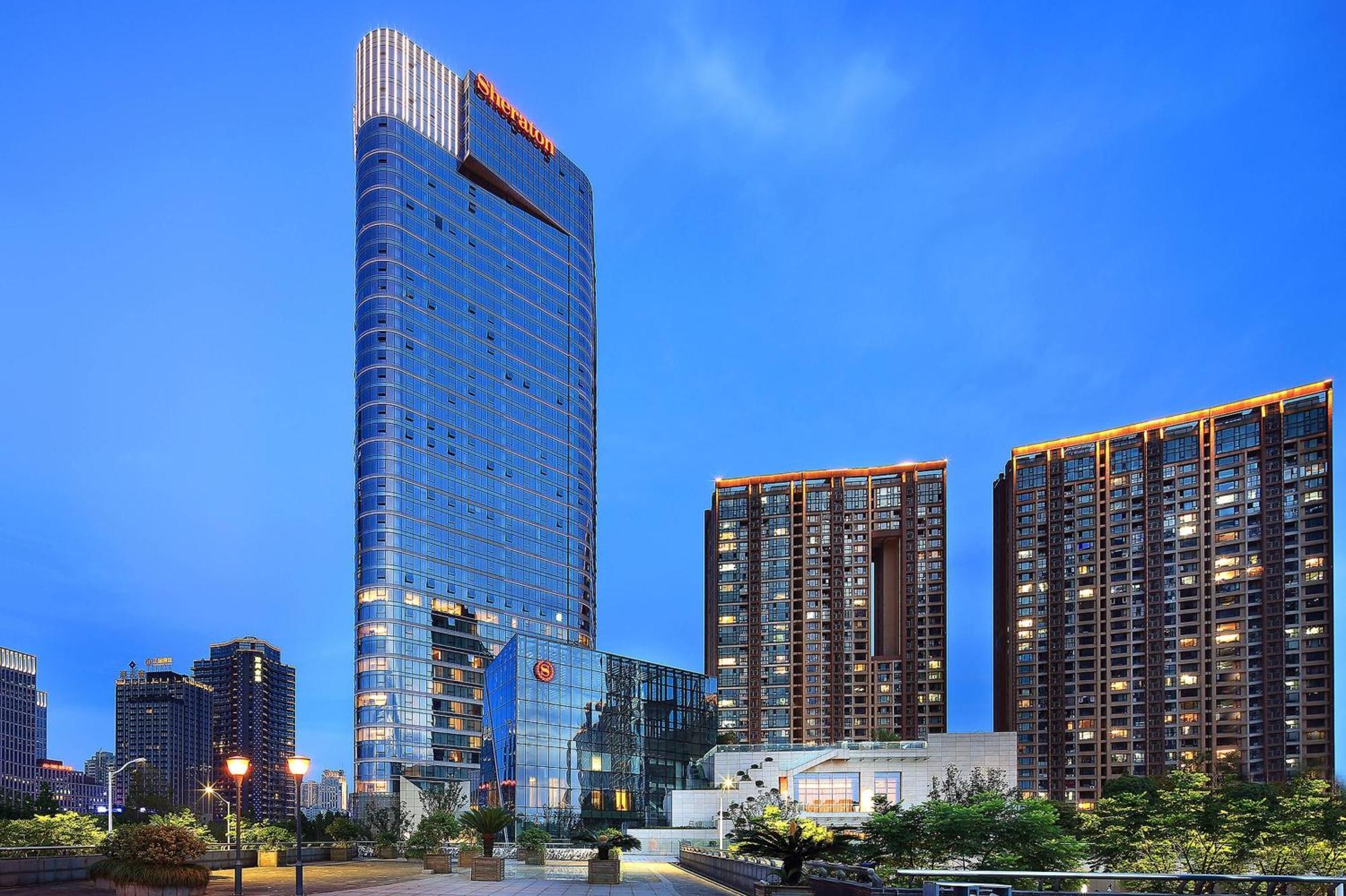 Sheraton Grand Hangzhou Binjiang Hotel Екстериор снимка