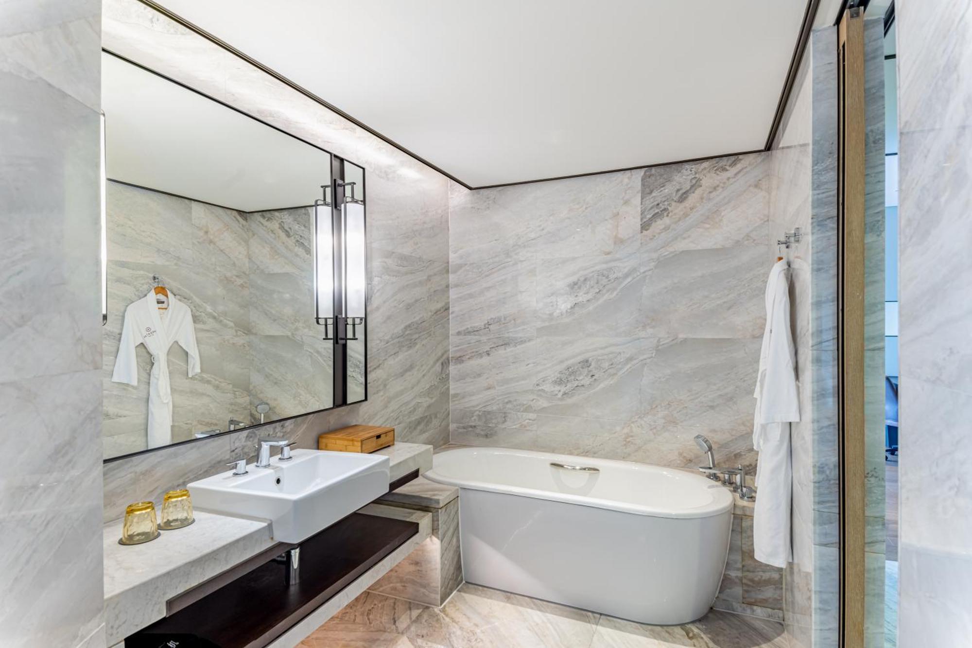 Sheraton Grand Hangzhou Binjiang Hotel Екстериор снимка