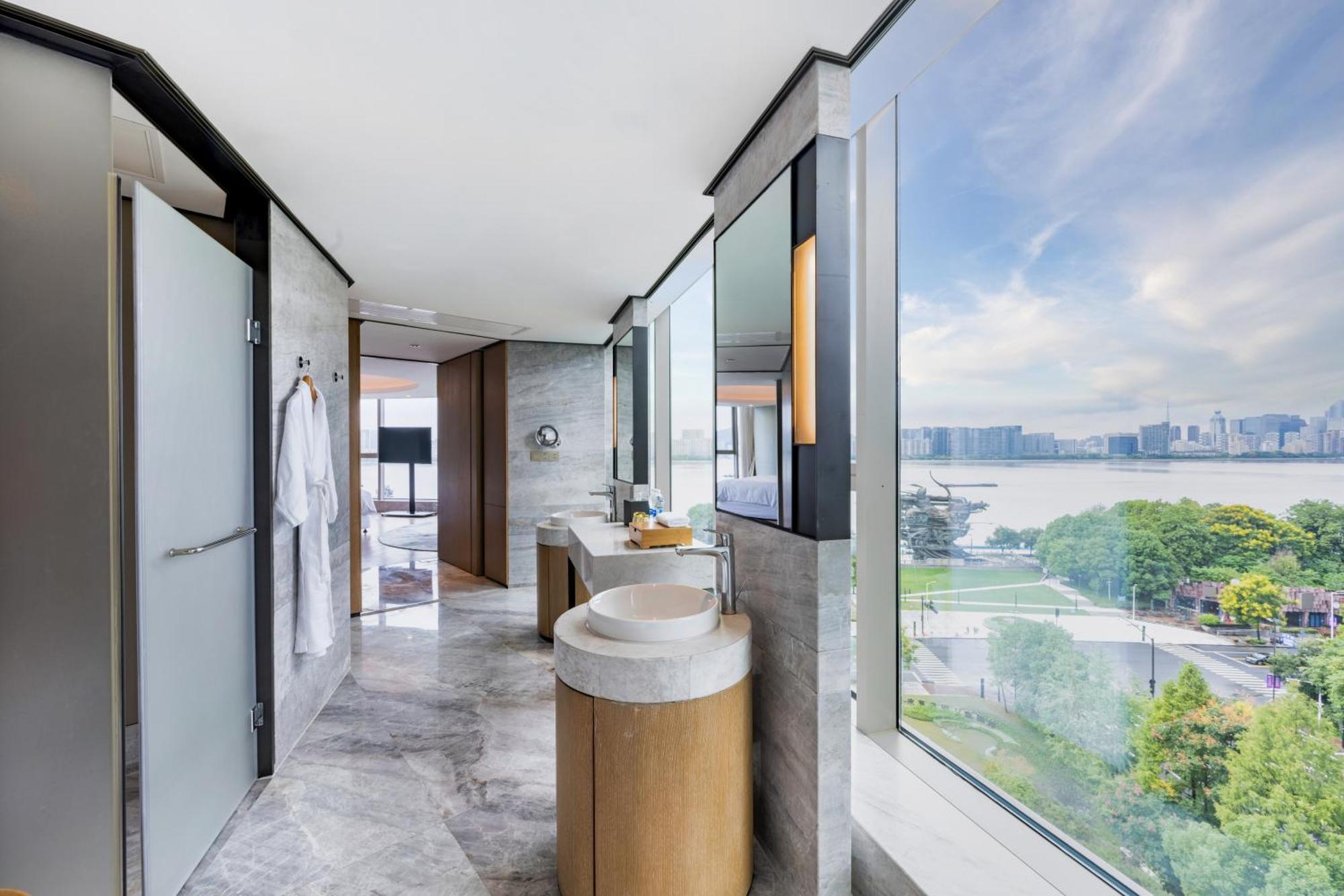 Sheraton Grand Hangzhou Binjiang Hotel Екстериор снимка