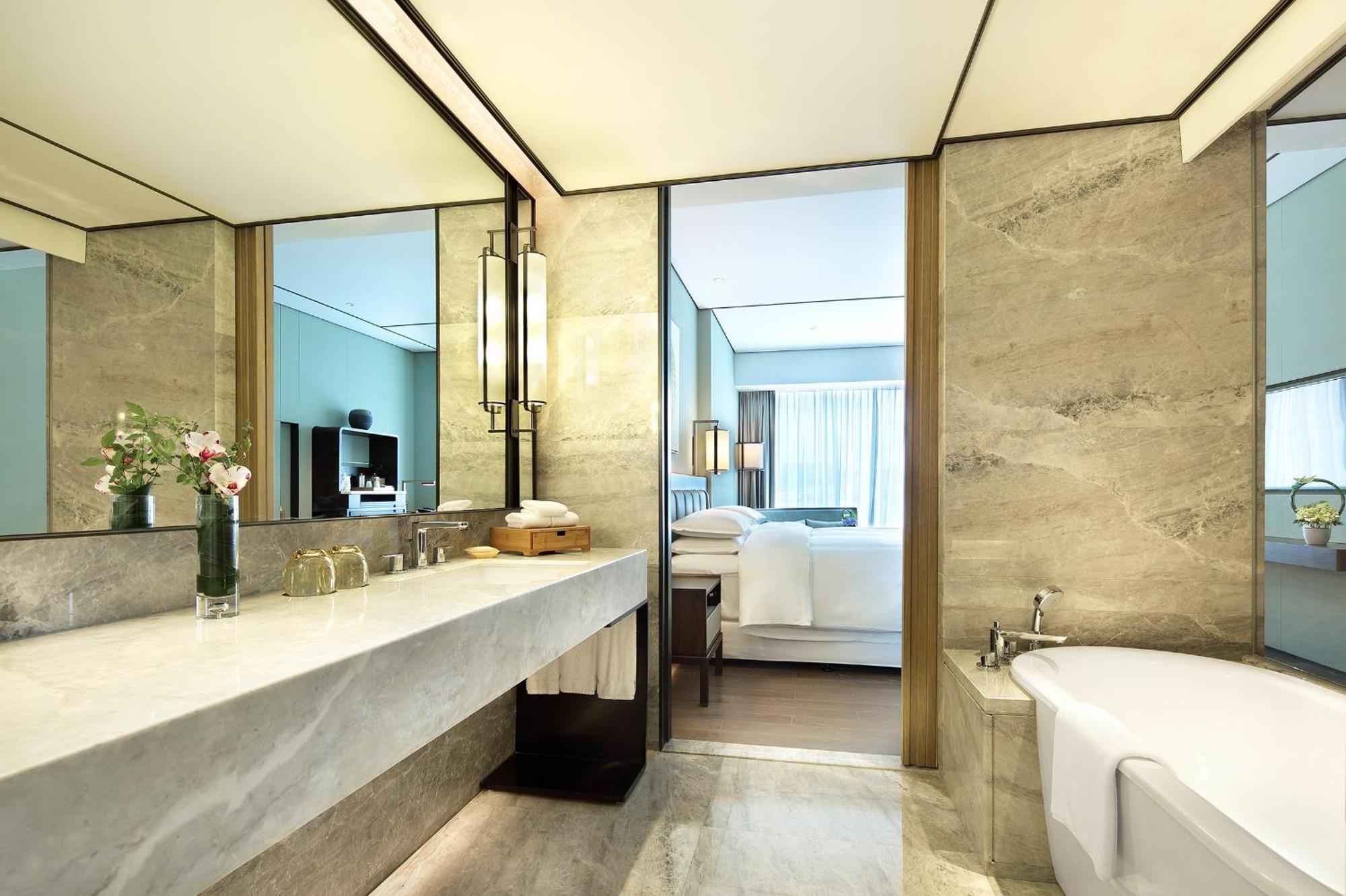 Sheraton Grand Hangzhou Binjiang Hotel Екстериор снимка