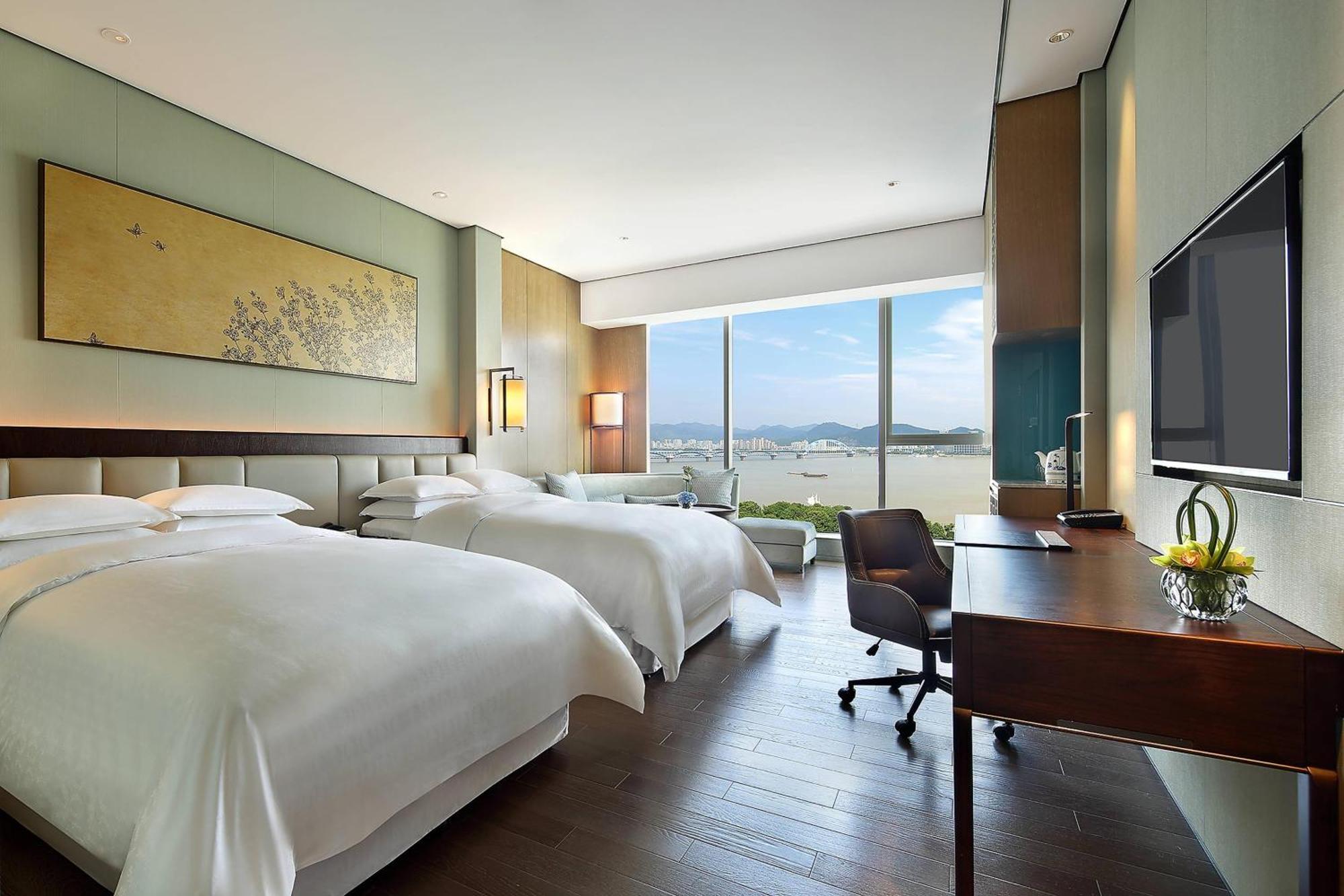 Sheraton Grand Hangzhou Binjiang Hotel Екстериор снимка